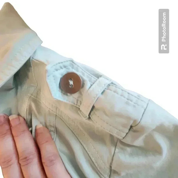 White House Black Market Jacket Mint Green Casual Jean Jacket Size 4 - Picture 4 of 11